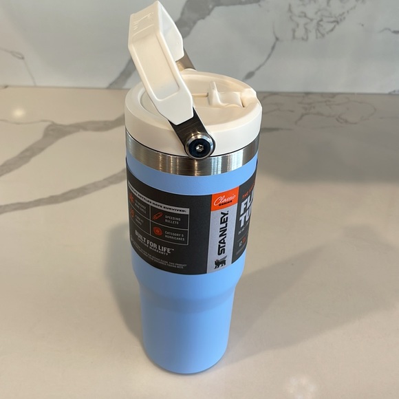 Stanley - CORNFLOWER - 30 oz. Iceflow Flip Straw Tumbler - NWT! - Picture 4 of 6
